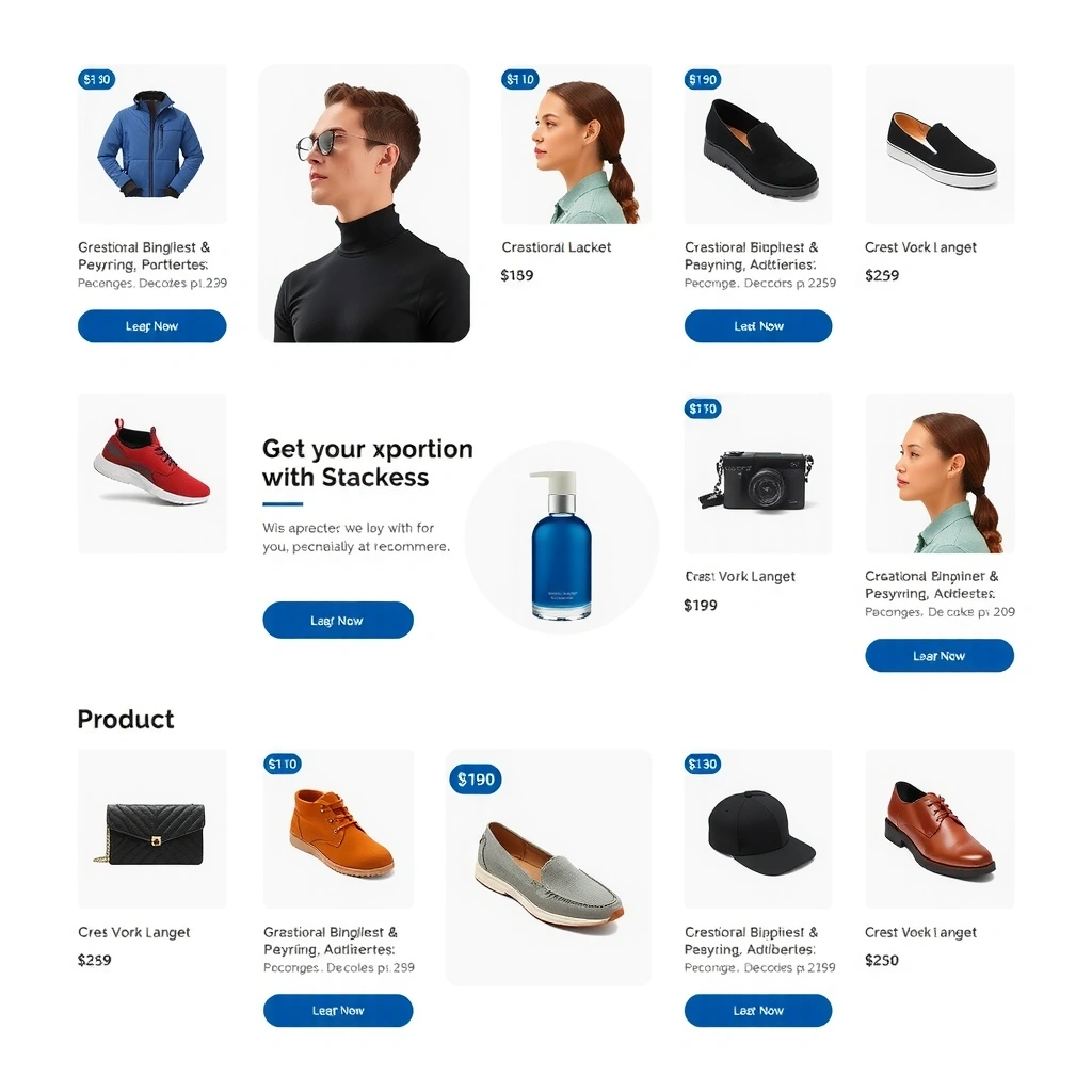 E-commerce website design