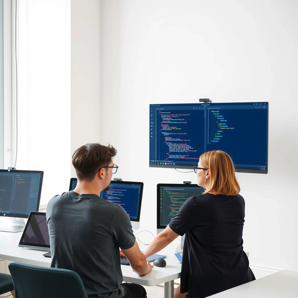 Web development team collaboration