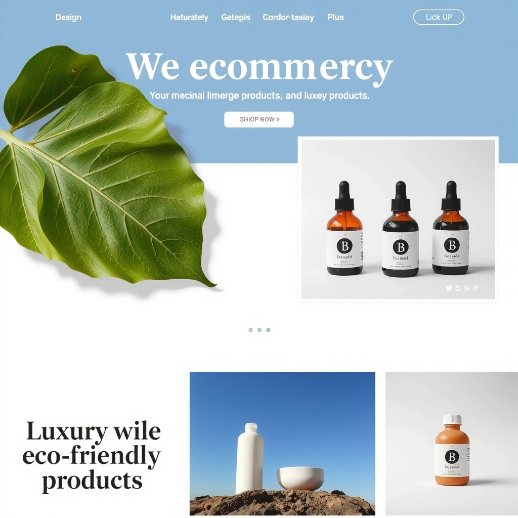 EcoLuxury E-commerce Website